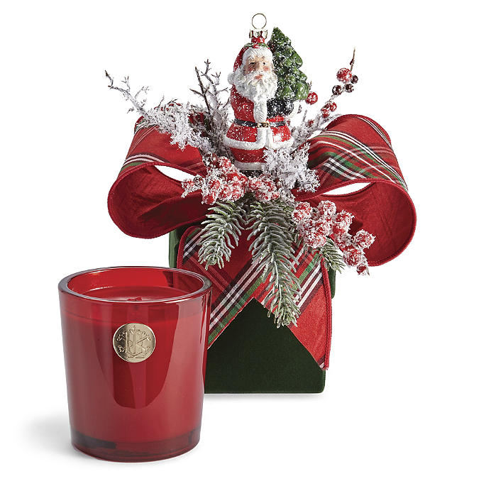 GIFT BOX ORNAMANT CANDLE