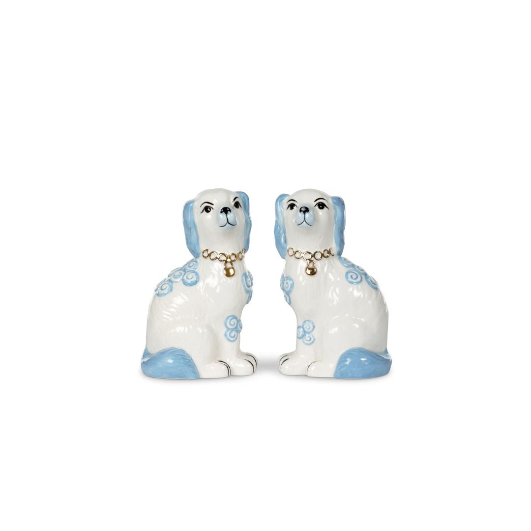 PORCELAIN STAFFORDSHIRE DOGS
