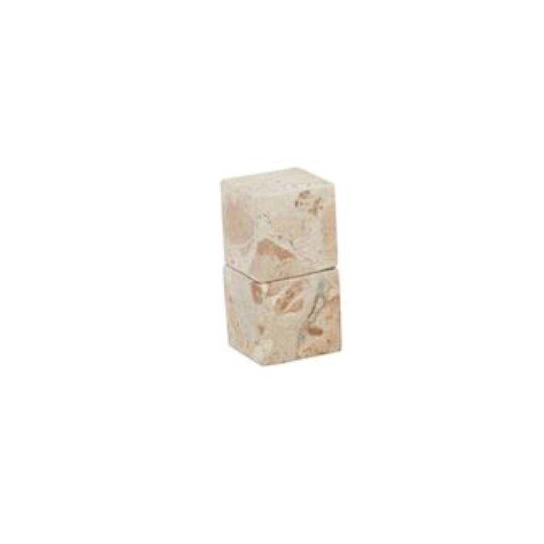 STONE SALT AND PEPPER SHAKER