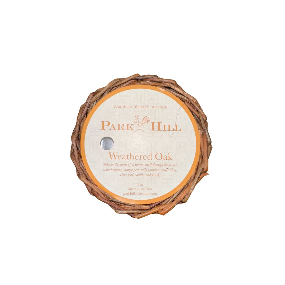 WICKER CANDLE