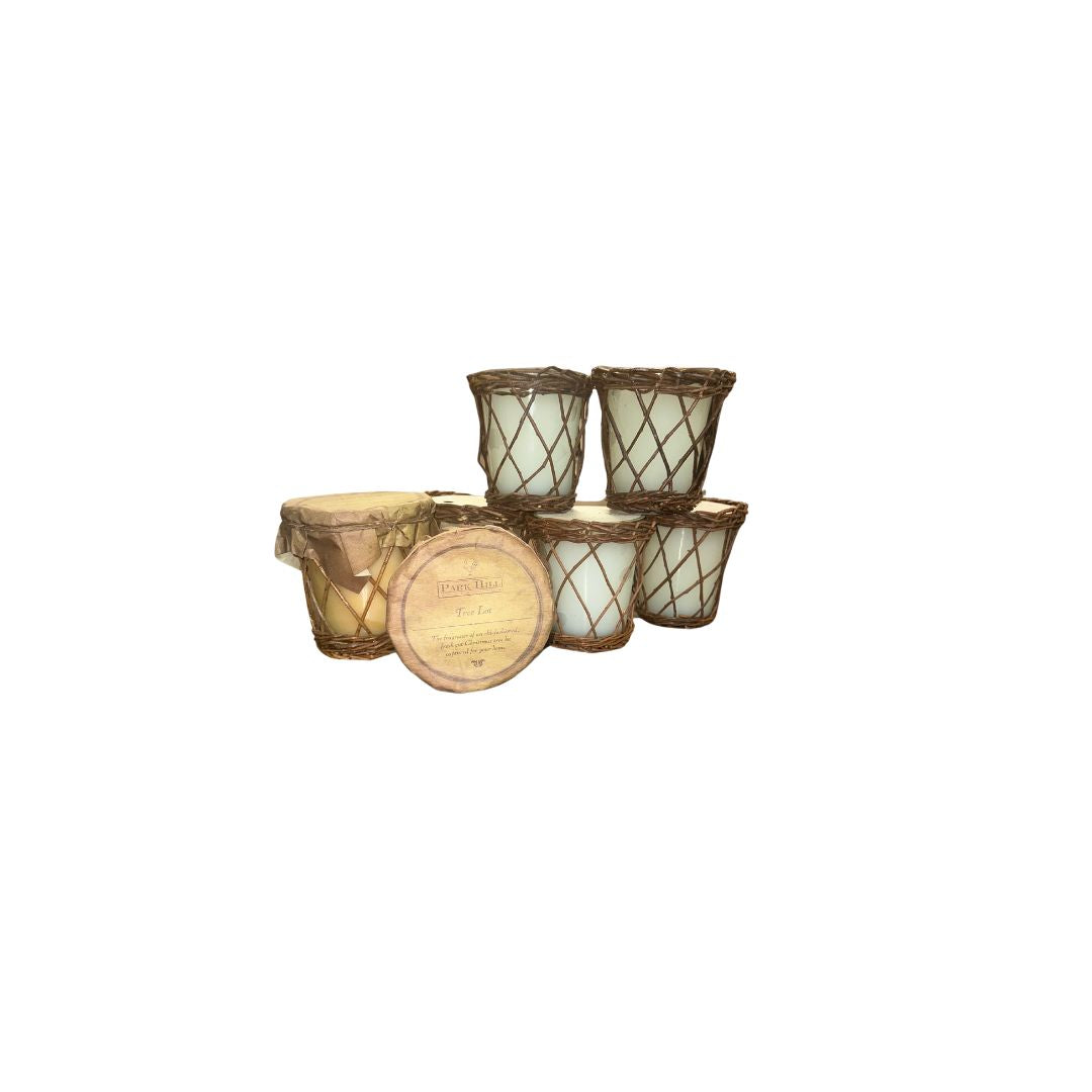 WICKER CANDLE