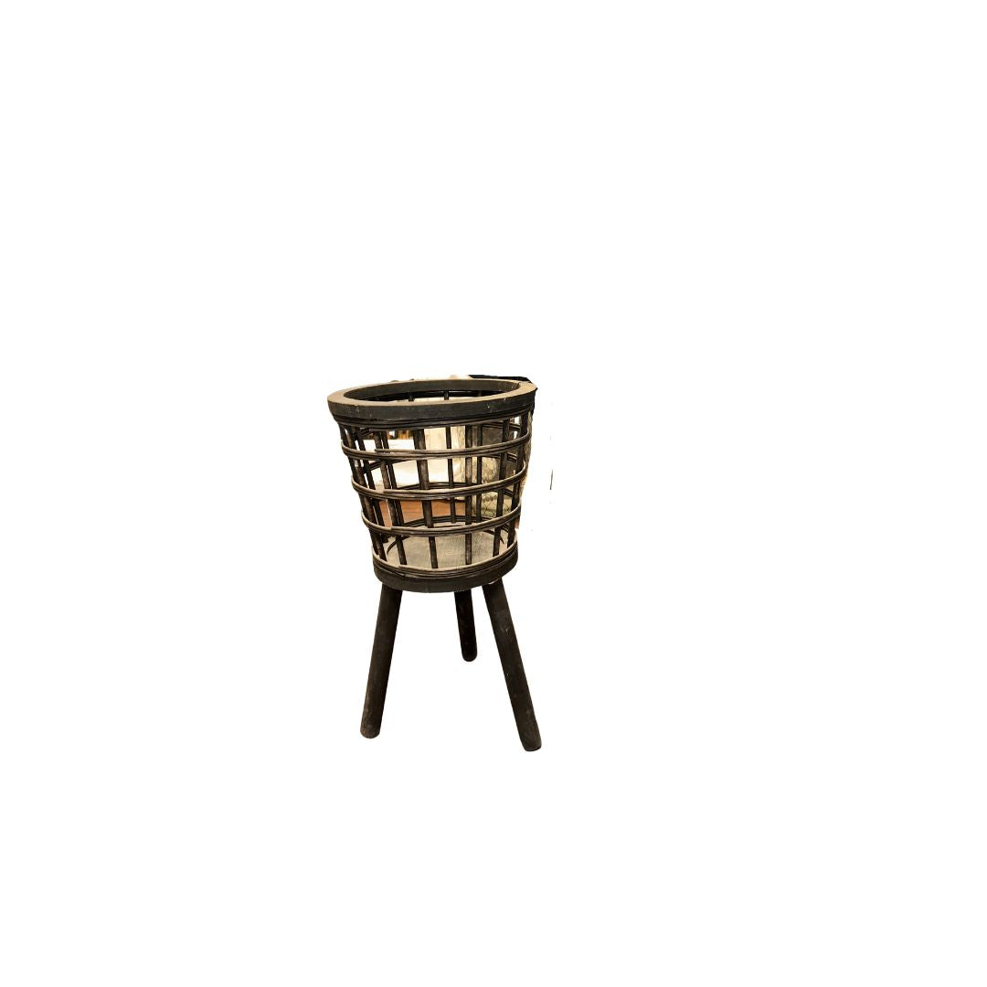 BLACK BASKET SET