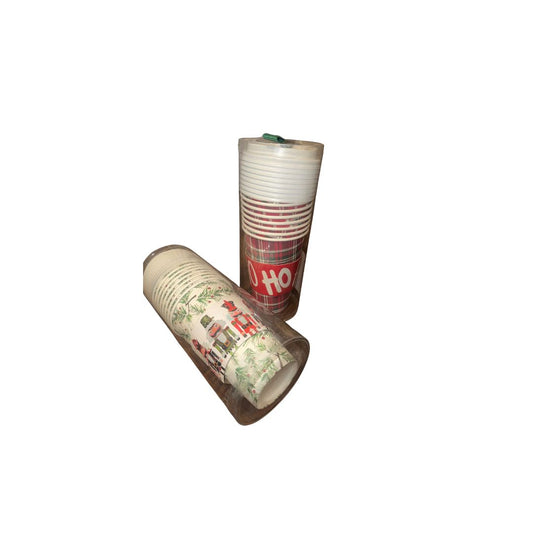 CUPS WITH LIDS AND SLEEVES