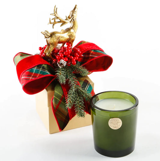 GIFT BOX ORNAMANT CANDLE