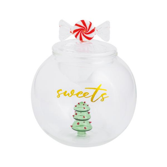CHRISTMAS CANDY JAR