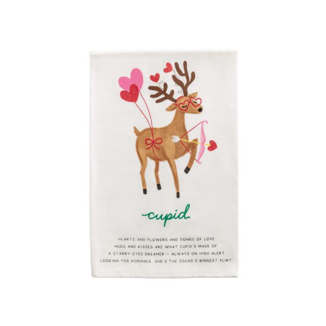 REINDEER TEA TOWEL