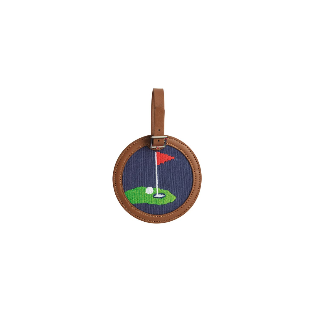 NEEDLE POINT GOLF TAGS