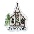 GLASS CHURCH PLATE