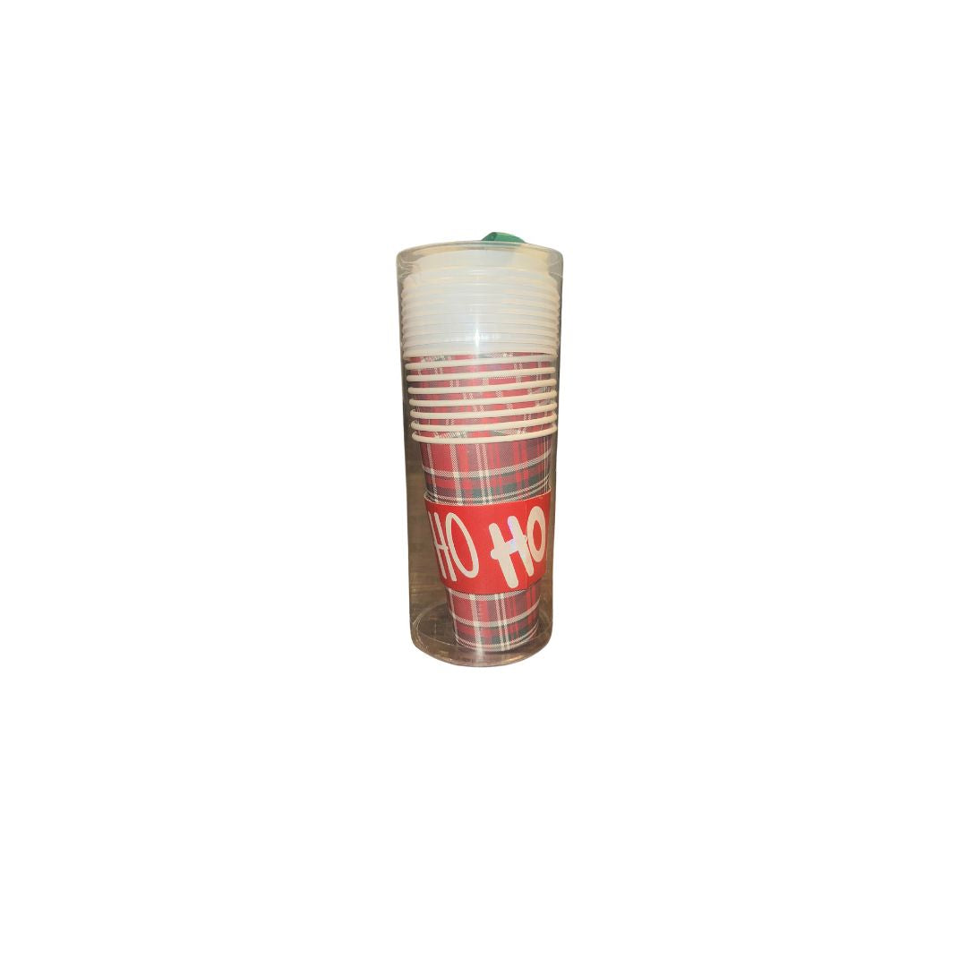 CUPS WITH LIDS AND SLEEVES