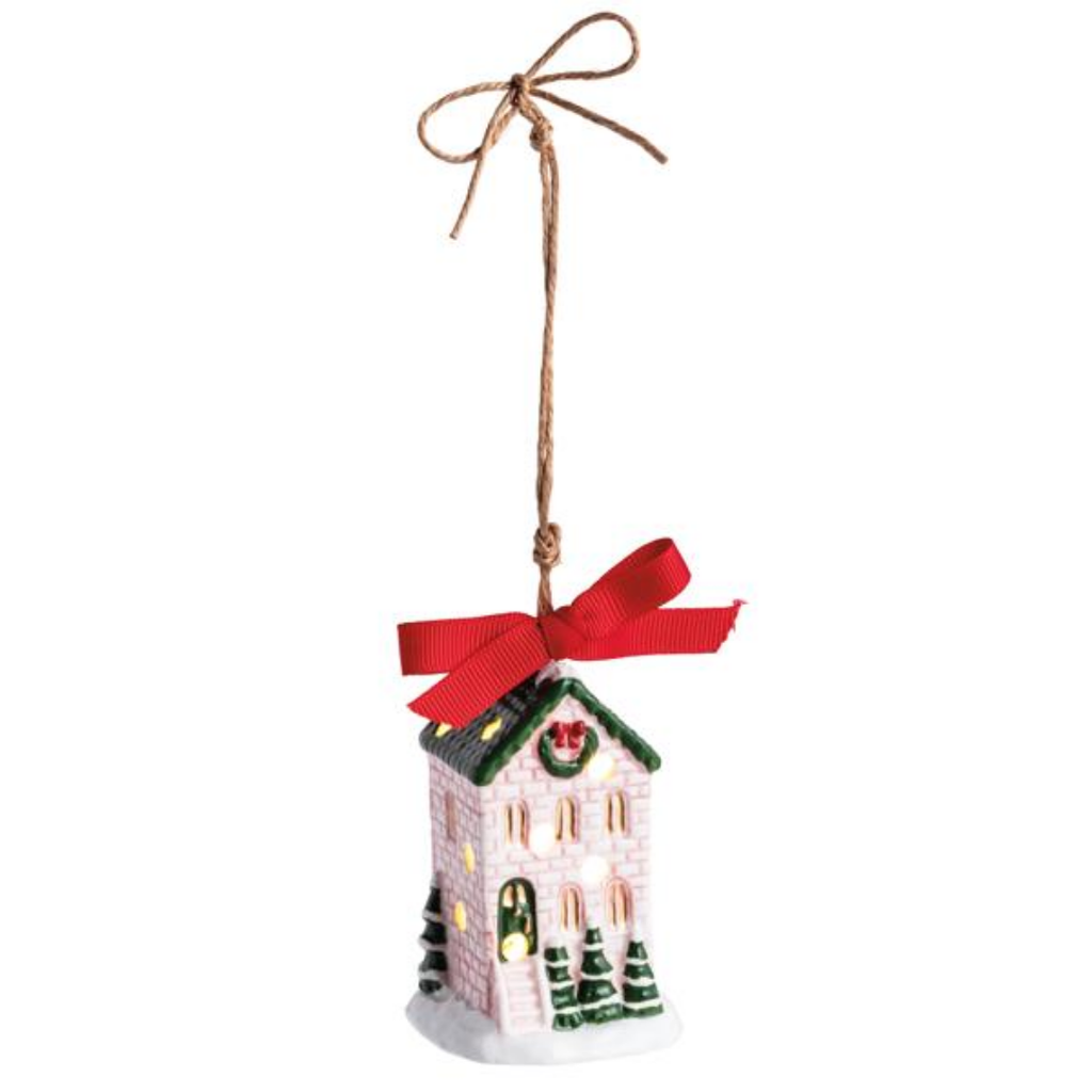 PORCELAIN LIGHT UP ORNAMENT