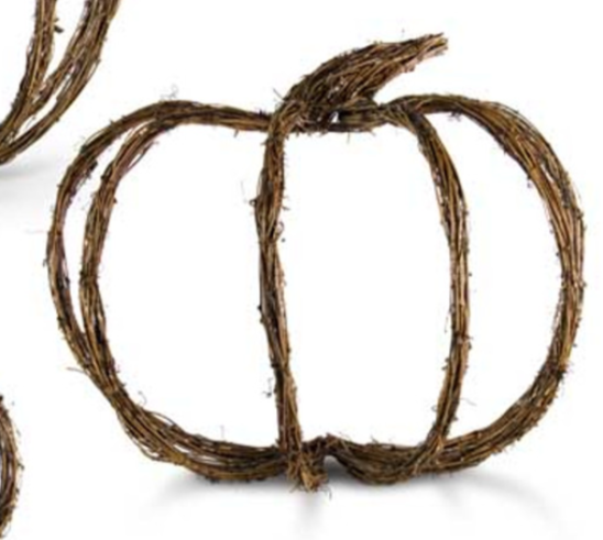 WICKER PUMPKIN