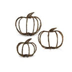 WICKER PUMPKIN