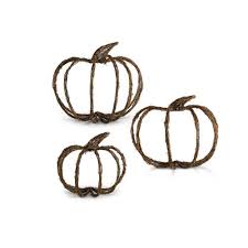 WICKER PUMPKIN