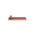 SANTA TARTAN BOARD AND TOOTHPICK HOLDER