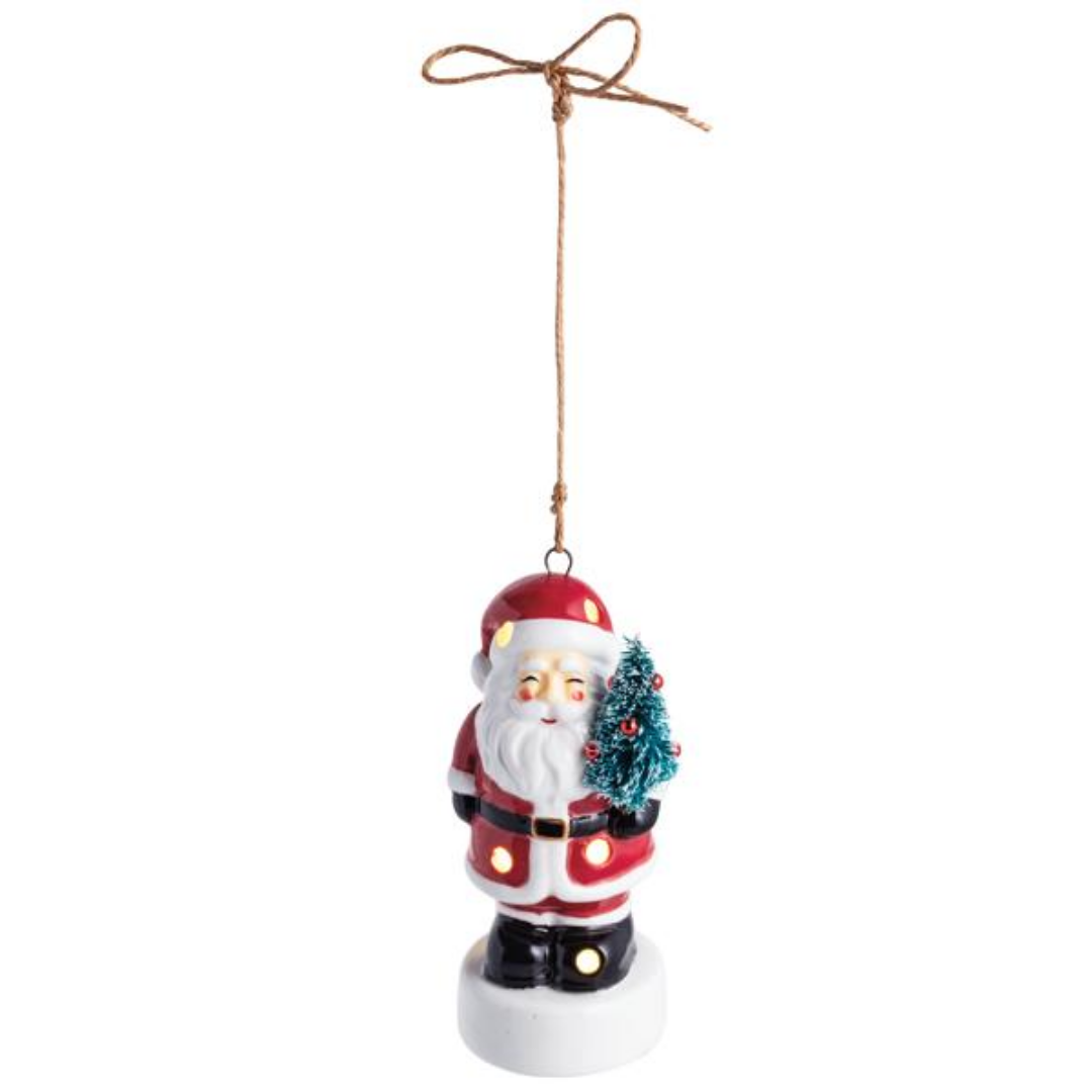 PORCELAIN LIGHT UP ORNAMENT