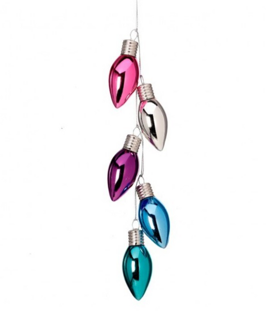RETRO BULB DROP ORNAMENT