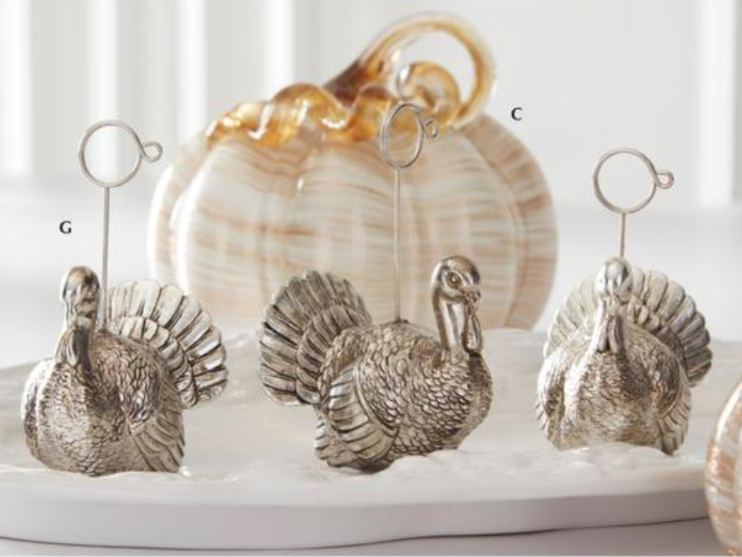 TURKEY CARD HOLDER
