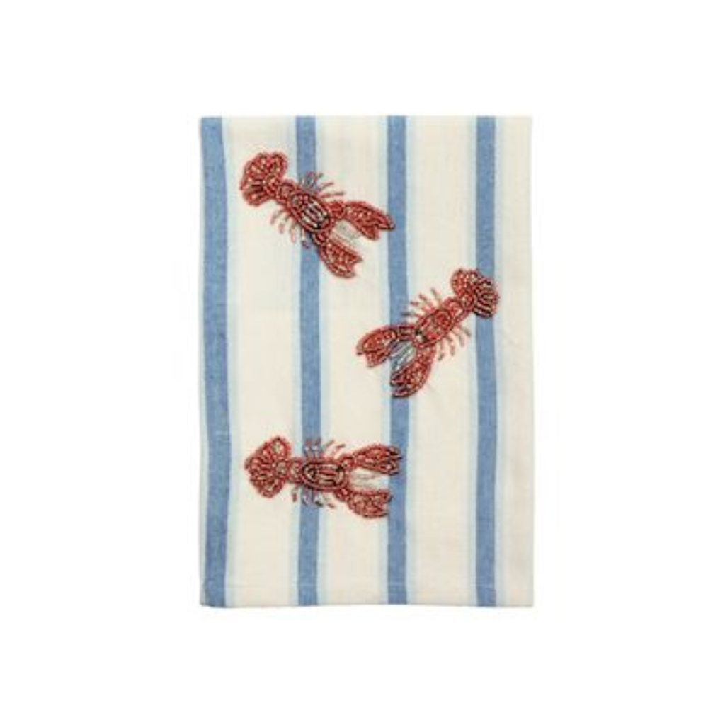 COASTAL BEADED TOWELS