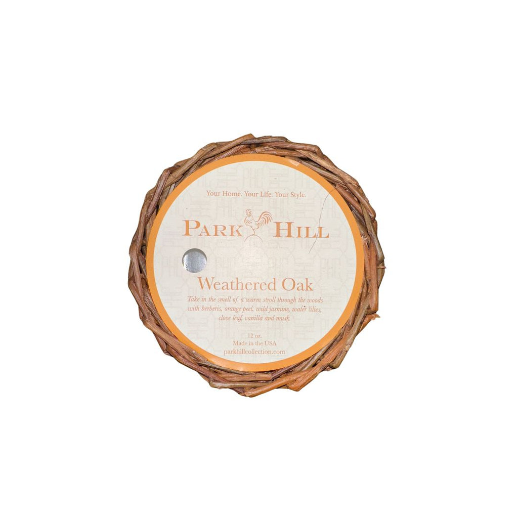 WICKER CANDLE