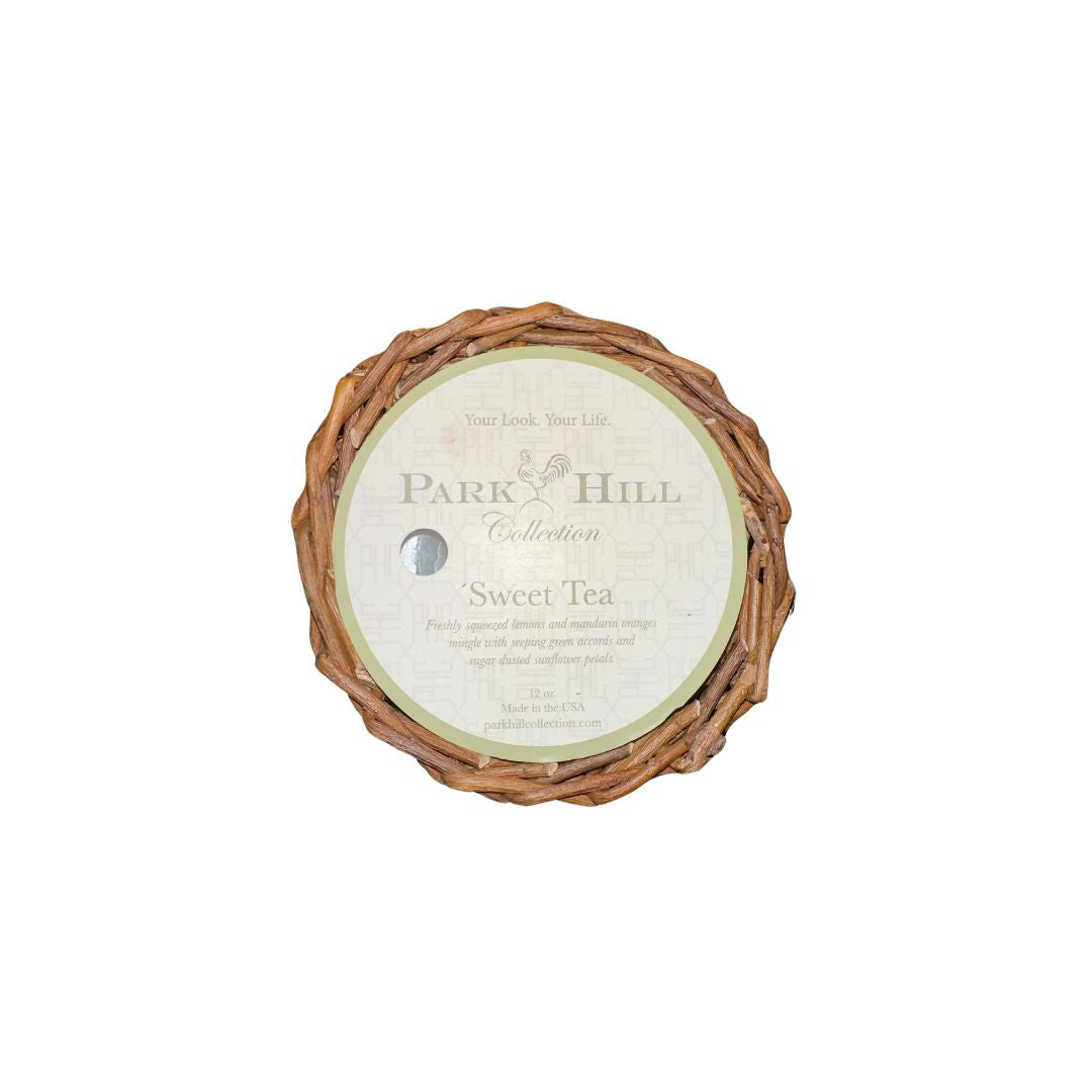 WICKER CANDLE