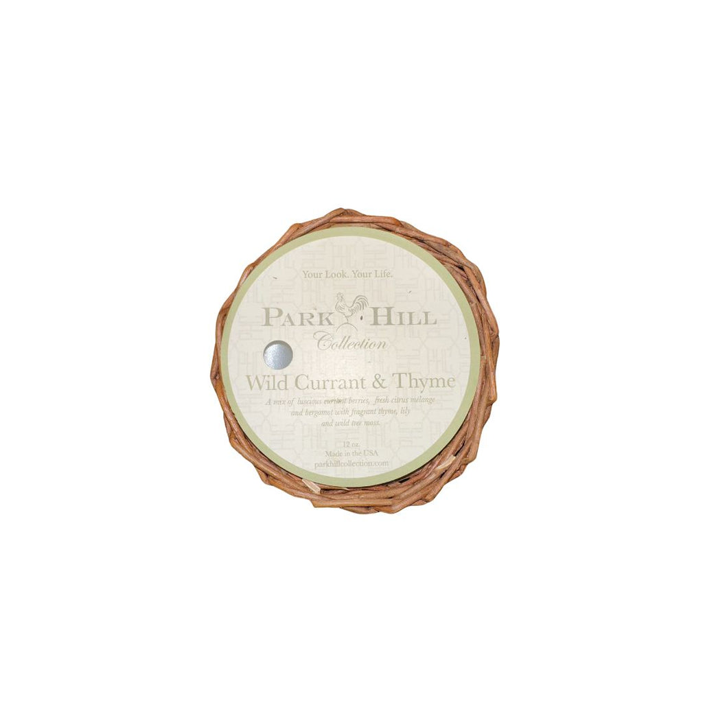 WICKER CANDLE