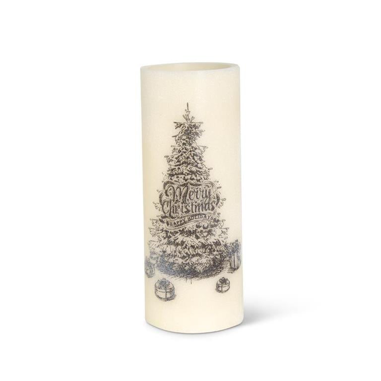 GLITTER CHRISTMAS CANDLE