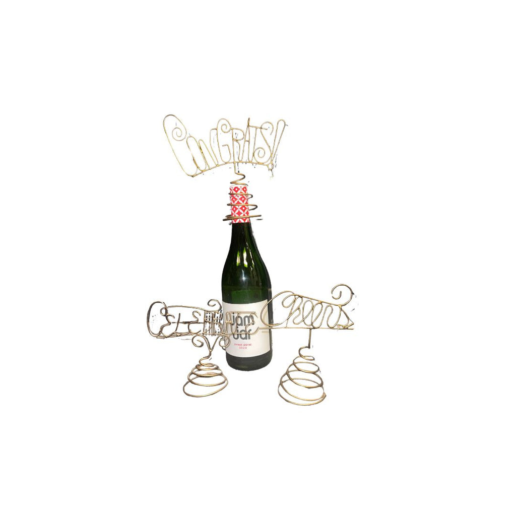 GOLD BOTTLE TOPPER