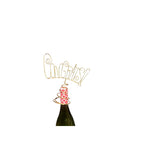 GOLD BOTTLE TOPPER