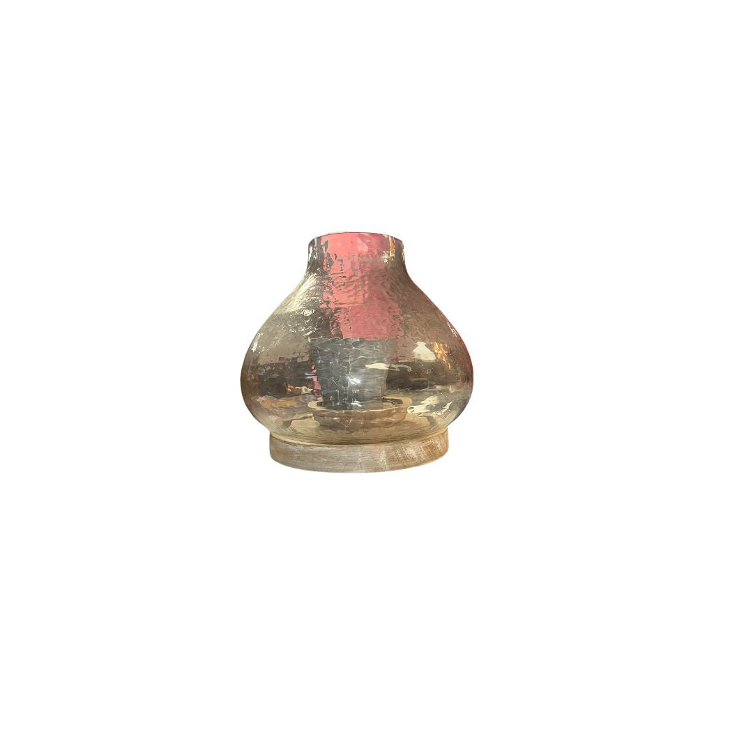 GLASS CANDLE DOME
