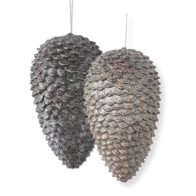 GLITTER PINE CONE