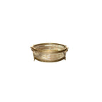 GOLD AND GLASS TRAY