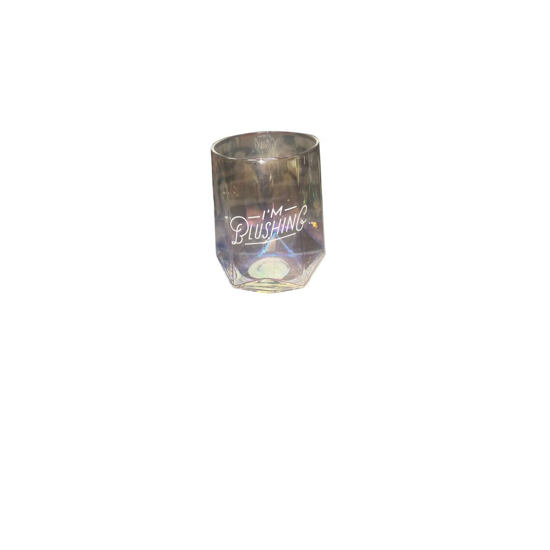 IRRIDESCENT WINE GLASS