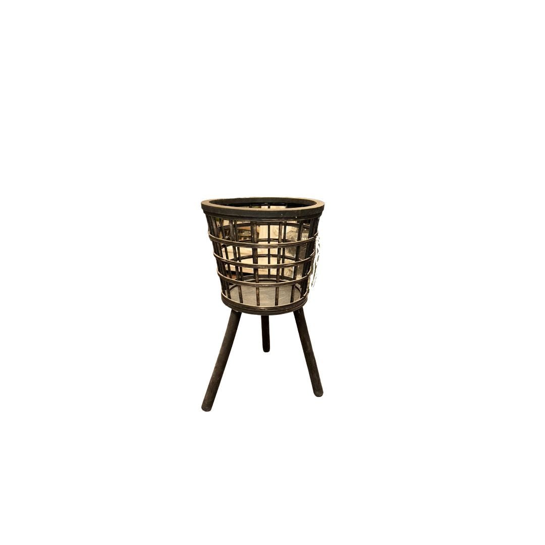 BLACK BASKET SET