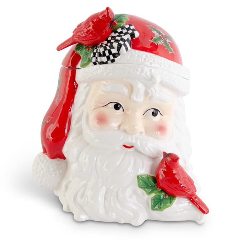 SANTA COOKIE JAR