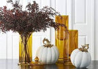 WHITE VEVLET PUMPKIN